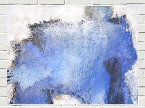 Art-Shop24 | Ingeborg Heerwagen | Blauer Garten | 80 x 100 cm | 450 €