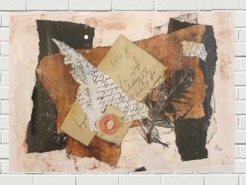 Art-Shop24 | Ingeborg Heerwagen | Brief und Feder II | 21 x 29 cm | 150 €