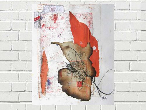 Art-Shop24 | Ingeborg Heerwagen | Wie gewonnen | 23 x 17 cm | 110 €
